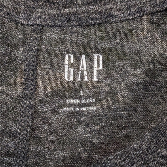 GAP linen blend T-shirt - Picture 2 of 4